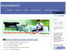 Tablet Screenshot of innovatronix.com